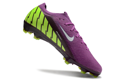 Unisex Nike Air Zoom Mercurial Vapor 16 Elite FG Firm Ground Low-Tops Football Boots - Purple/White/Yellow/Brown
