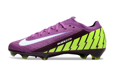 Unisex Nike Air Zoom Mercurial Vapor 16 Elite FG Firm Ground Low-Tops Football Boots - Purple/White/Yellow/Brown