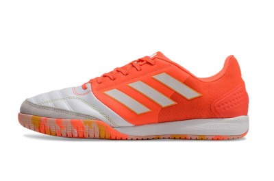 Men's Adidas Top Sala Competition IC Indoor & Futsal Low-Tops Football Shoes - White/Red/Yellow