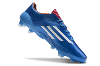 Men's Adidas F50 Adizero Elite FG Firm Ground Low-Tops Football Boots - Blue/White/Red