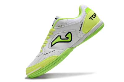 Men's Joma Top Flex 920 IC Indoor & Futsal Low-Tops Football Shoes - White/Yellow/Black