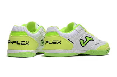 Men's Joma Top Flex 920 IC Indoor & Futsal Low-Tops Football Shoes - White/Yellow/Black