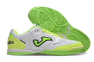 Men's Joma Top Flex 920 IC Indoor & Futsal Low-Tops Football Shoes - White/Yellow/Black