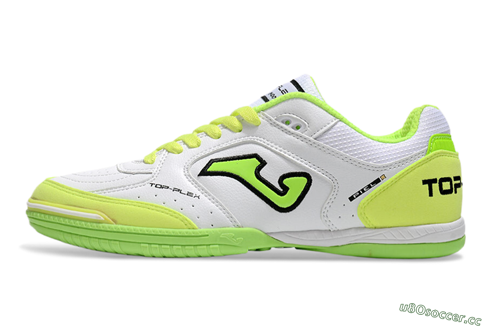 Men's Joma Top Flex 920 IC Indoor & Futsal Low-Tops Football Shoes - White/Yellow/Black 0
