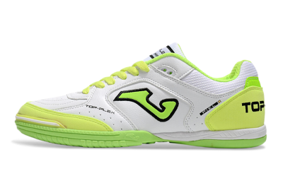 Men's Joma Top Flex 920 IC Indoor & Futsal Low-Tops Football Shoes - White/Yellow/Black