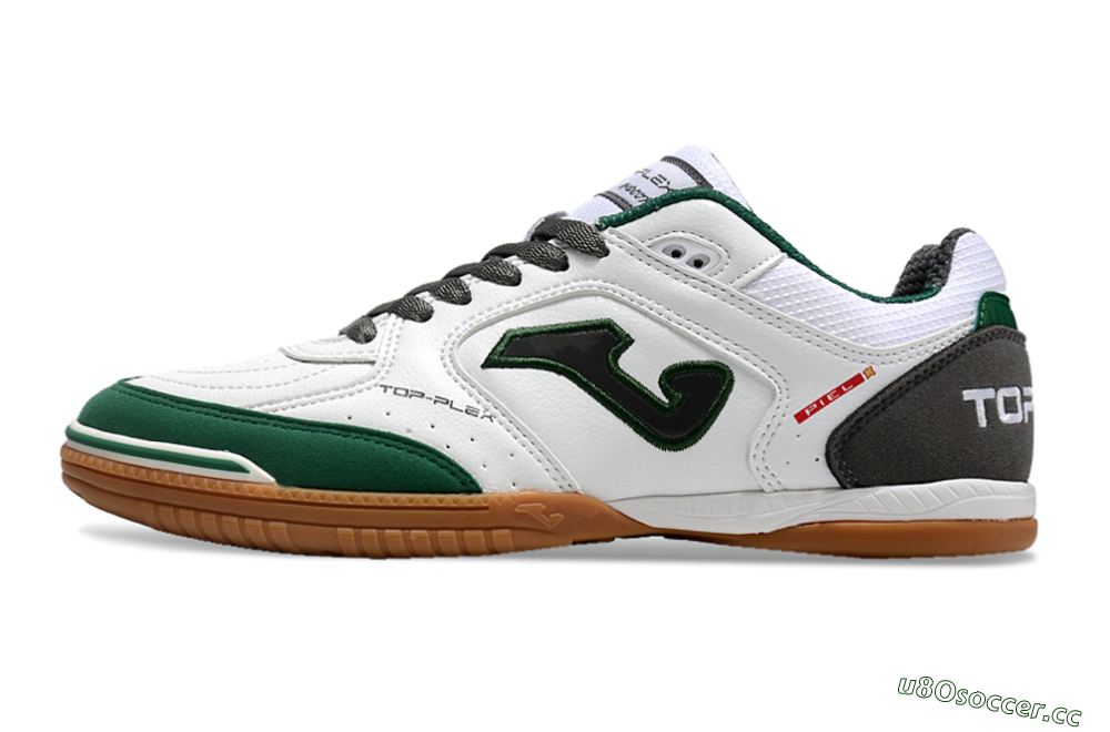 Men's Joma Top Flex 920 IC Indoor & Futsal Low-Tops Football Shoes - White/Green/Black 0