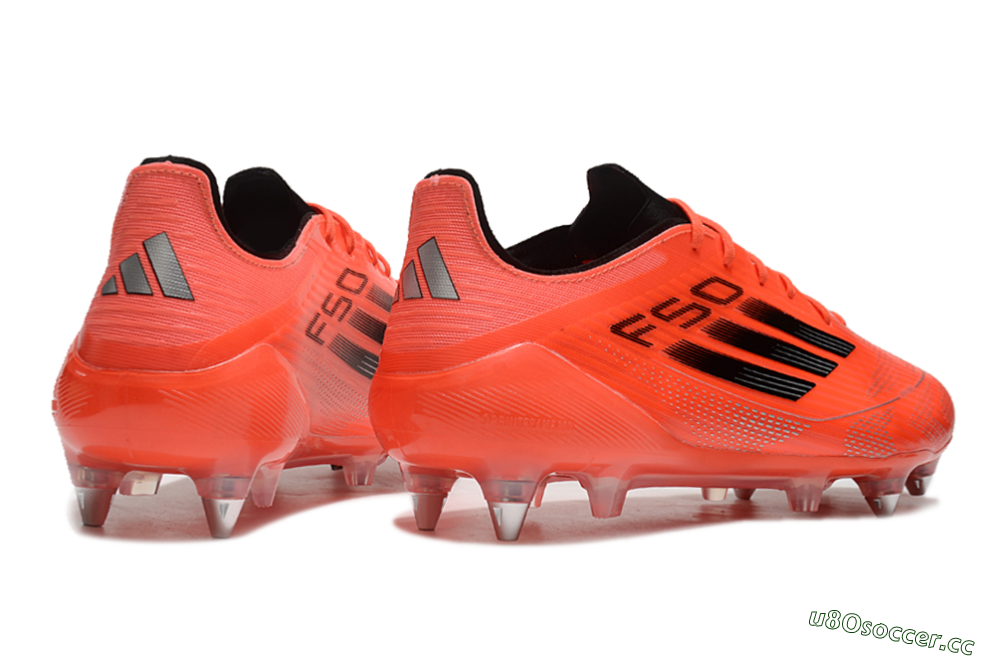 Men's Adidas F50 Elite SG Soft Ground Low-Tops Football Boots - Red/Black 6