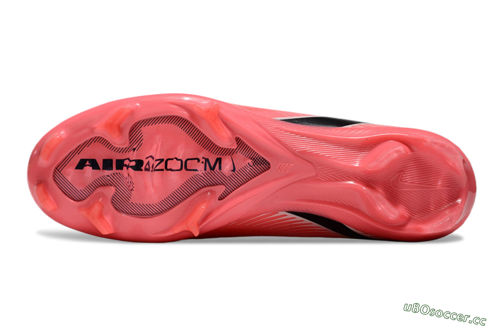 Unisex Nike Air Zoom Mercurial Vapor 16 Elite FG Firm Ground Low-Tops Football Boots - Pink/Red/Black 7