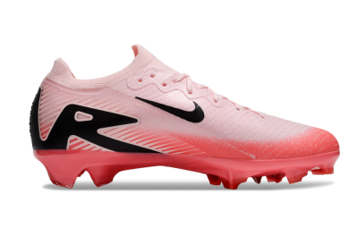 Unisex Nike Air Zoom Mercurial Vapor 16 Elite FG Firm Ground Low-Tops Football Boots - Pink/Red/Black