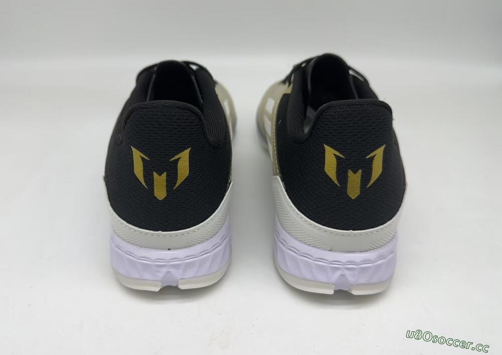 Men's Adidas F50 Pro TF Artificial Turf Low-Tops Football Shoes - Gold/White/Black