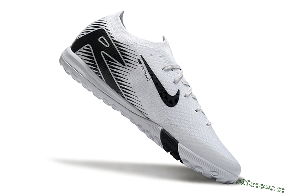 Men's Nike Air Zoom Mercurial Vapor 16 Elite Artificial Turf Low-Tops Football Boots - White/Black 5