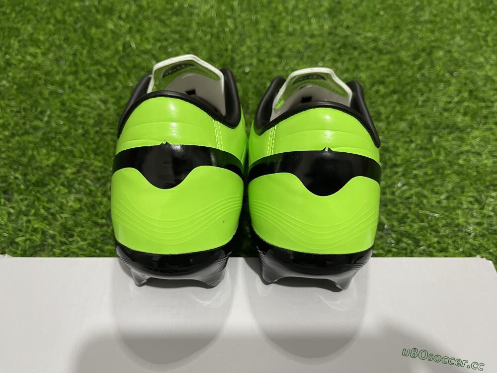 Men's Ronaldo x Nike R9 Mercurial Vapor 3 FG Firm Ground Low-Tops Football Boots - Green/Black 3