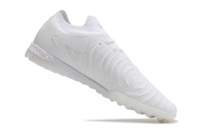 Men's Nike Phantom GX 2 Elite TF Artificial Turf Low-Tops Football Shoes - White/Beige/Black