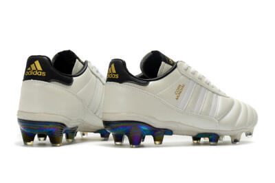 Men's Adidas Copa Mundial 21 FG Firm Ground Low-Tops Football Boots - Beige/Black/White