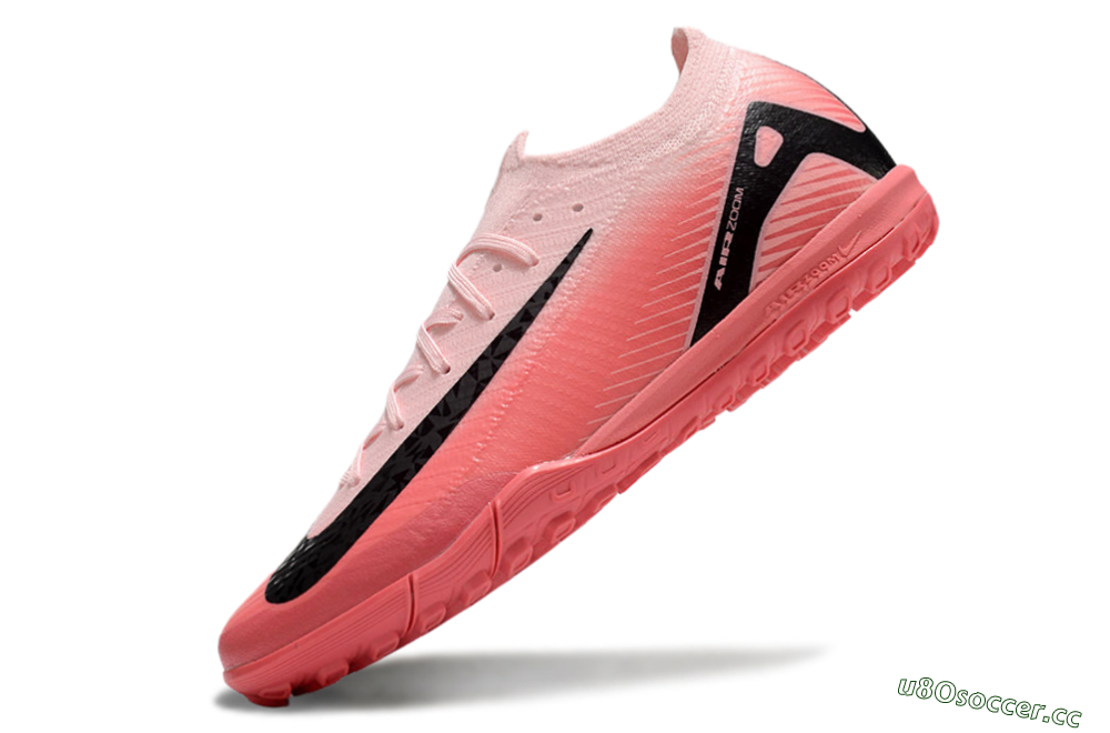 Unisex Nike Air Zoom Mercurial Vapor 16 Elite TF Artificial Turf Low-Tops Football Shoes - Pink/Black 5