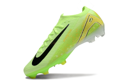 Unisex Nike Air Zoom Mercurial Vapor 16 Elite FG Firm Ground Low-Tops Football Boots - Green/Black/Yellow