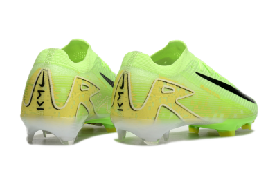 Unisex Nike Air Zoom Mercurial Vapor 16 Elite FG Firm Ground Low-Tops Football Boots - Green/Black/Yellow