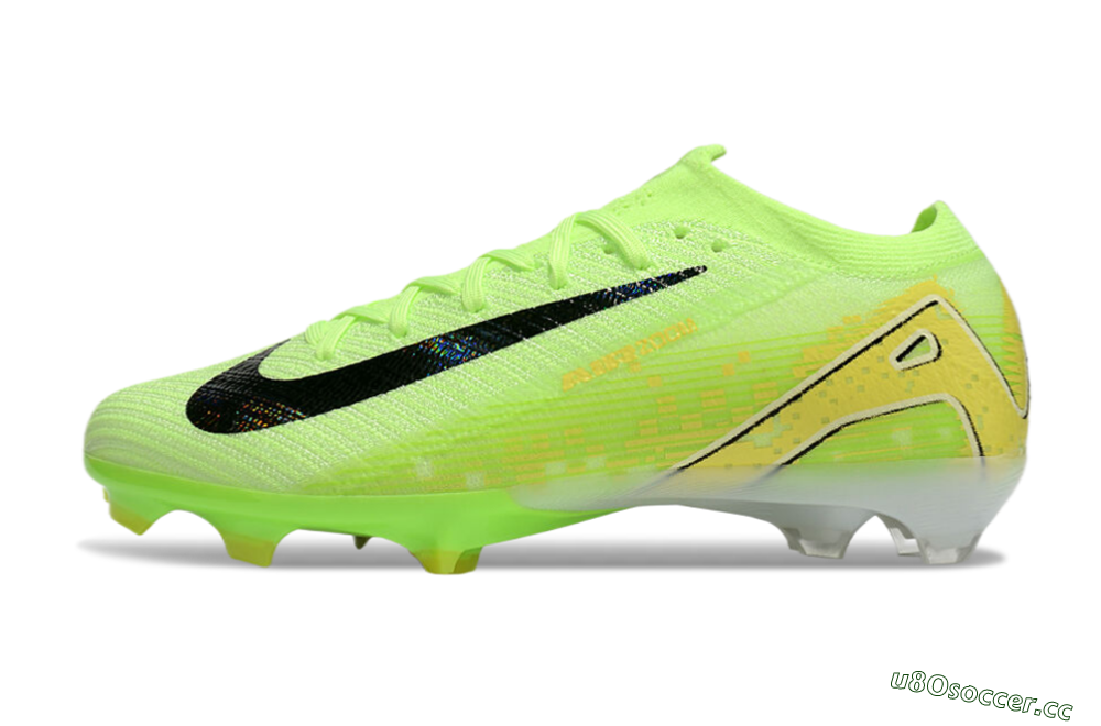 Unisex Nike Air Zoom Mercurial Vapor 16 Elite FG Firm Ground Low-Tops Football Boots - Green/Black/Yellow 0