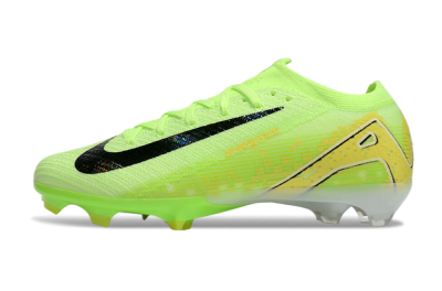 Unisex Nike Air Zoom Mercurial Vapor 16 Elite FG Firm Ground Low-Tops Football Boots - Green/Black/Yellow