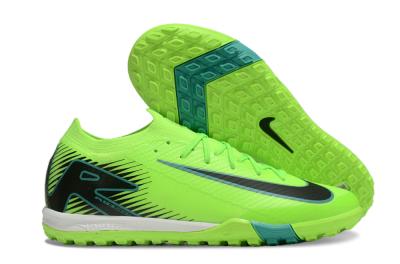 Unisex Nike Air Zoom Mercurial Vapor 16 Elite TF Artificial Turf Low-Tops Football Shoes - Green/Black/Blue
