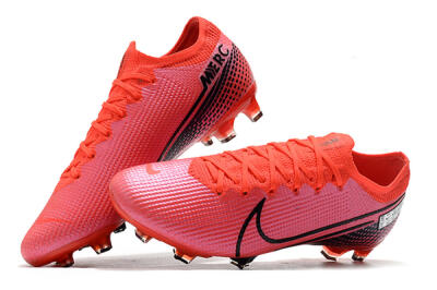 Men's Nike Mercurial Vapor 13 Elite FG Firm Ground Low-Tops Football Boots - Red/Black