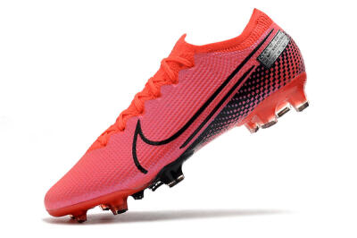 Men's Nike Mercurial Vapor 13 Elite FG Firm Ground Low-Tops Football Boots - Red/Black