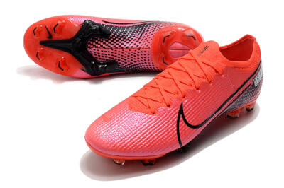 Men's Nike Mercurial Vapor 13 Elite FG Firm Ground Low-Tops Football Boots - Red/Black