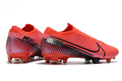 Men's Nike Mercurial Vapor 13 Elite FG Firm Ground Low-Tops Football Boots - Red/Black