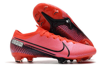 Men's Nike Mercurial Vapor 13 Elite FG Firm Ground Low-Tops Football Boots - Red/Black