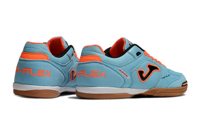 Men's Joma Top Flex 920 IC Indoor & Futsal Low-Tops Football Shoes - Blue/Orange/Black