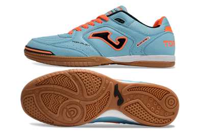 Men's Joma Top Flex 920 IC Indoor & Futsal Low-Tops Football Shoes - Blue/Orange/Black