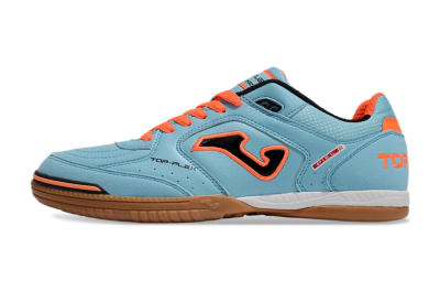 Men's Joma Top Flex 920 IC Indoor & Futsal Low-Tops Football Shoes - Blue/Orange/Black