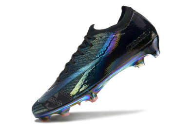Unisex Nike Air Zoom Mercurial Vapor 15 Elite FG Firm Ground Low-Tops Football Boots - Blue/Black/Gold