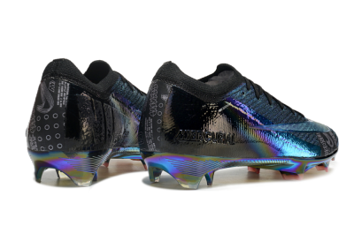 Unisex Nike Air Zoom Mercurial Vapor 15 Elite FG Firm Ground Low-Tops Football Boots - Blue/Black/Gold