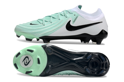 Men's Nike Phantom Luna Elite FG Firm Ground Low-Tops Football Boots - Green/White/Black