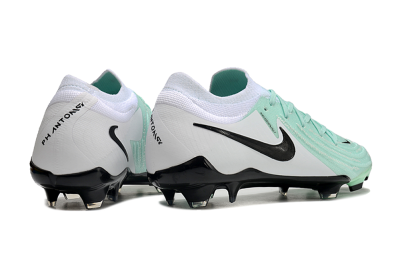 Men's Nike Phantom Luna Elite FG Firm Ground Low-Tops Football Boots - Green/White/Black