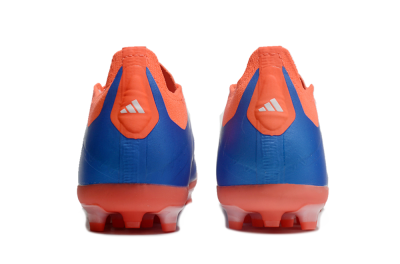 Unisex Adidas Predator Elite 24 MG Multi Ground Low-Tops Football Boots - Blue/White/Red
