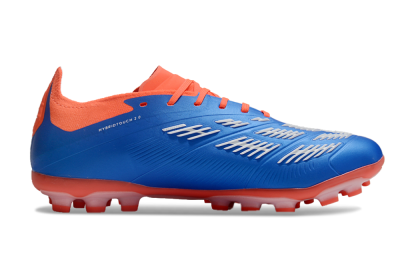 Unisex Adidas Predator Elite 24 MG Multi Ground Low-Tops Football Boots - Blue/White/Red