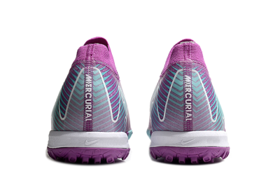 Unisex Nike Air Zoom Mercurial Vapor 16 Elite TF Artificial Turf Low-Tops Football Shoes - Purple/Jade/White