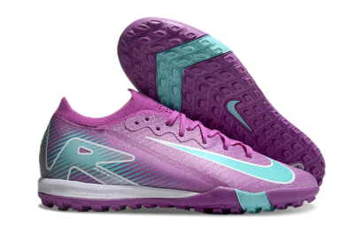 Unisex Nike Air Zoom Mercurial Vapor 16 Elite TF Artificial Turf Low-Tops Football Shoes - Purple/Jade/White