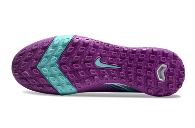 Unisex Nike Air Zoom Mercurial Vapor 16 Elite TF Artificial Turf Low-Tops Football Shoes - Purple/Jade/White