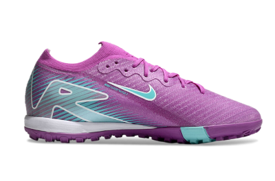Unisex Nike Air Zoom Mercurial Vapor 16 Elite TF Artificial Turf Low-Tops Football Shoes - Purple/Jade/White