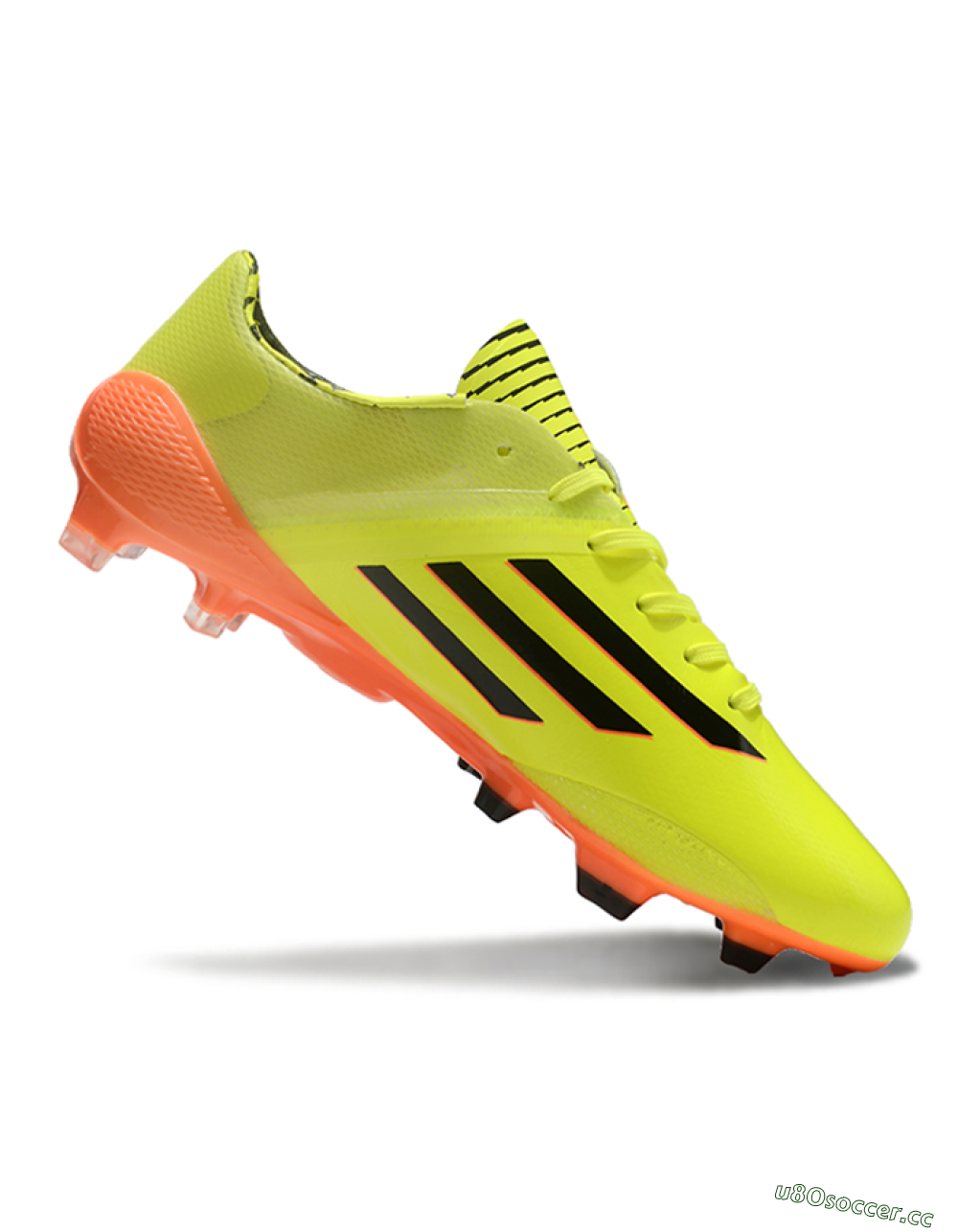 Men's Adidas F50 Adizero Elite FG Firm Ground Low-Tops Football Boots - Yellow/Black/Red 4