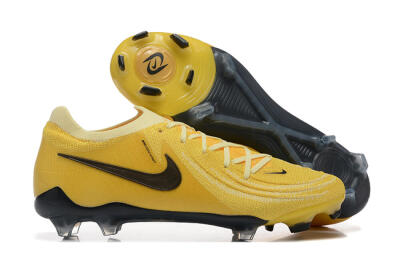 Men's Nike Phantom Luna Elite FG Firm Ground Low-Tops Football Boots - Yellow/White/Black