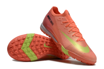 Unisex Nike Air Zoom Mercurial Vapor 15 Elite TF Artificial Turf Low-Tops Football Shoes - Red/Yellow/White