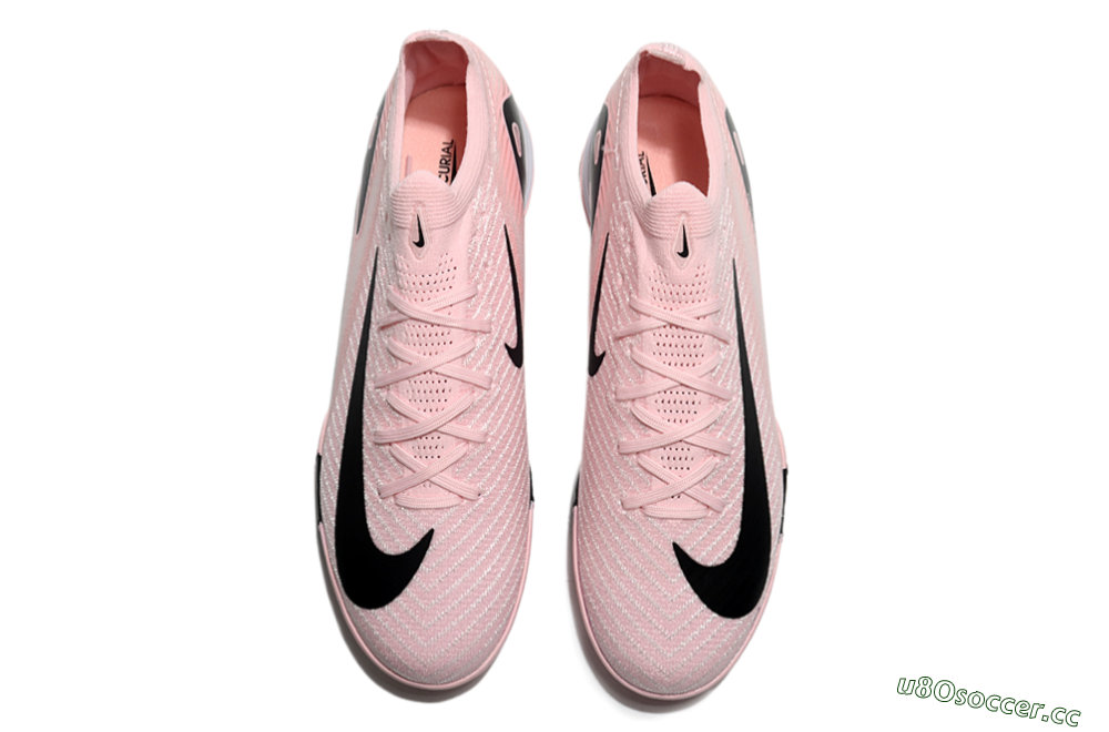 Unisex Nike Air Zoom Mercurial Vapor 16 Elite TF Artificial Turf Low-Tops Football Shoes - Pink/Black/White 4
