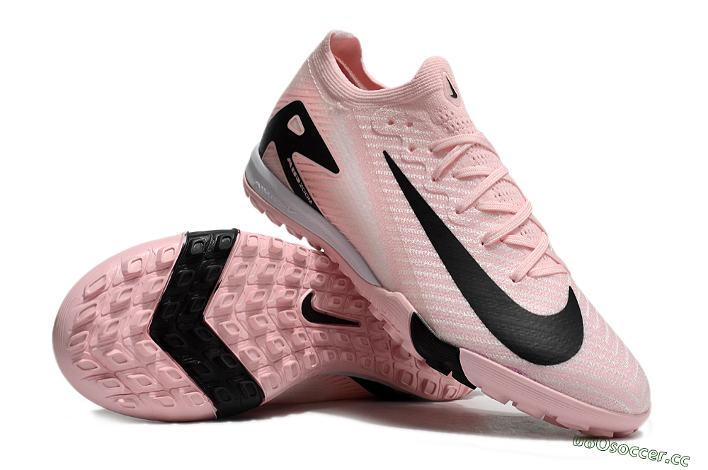 Unisex Nike Air Zoom Mercurial Vapor 16 Elite TF Artificial Turf Low-Tops Football Shoes - Pink/Black/White 3
