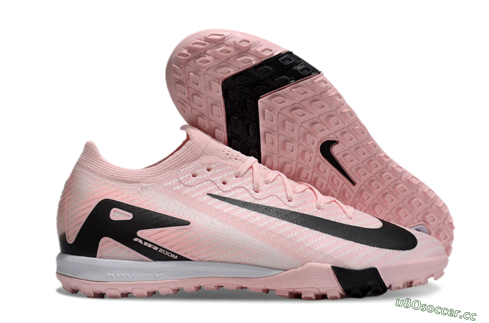 Unisex Nike Air Zoom Mercurial Vapor 16 Elite TF Artificial Turf Low-Tops Football Shoes - Pink/Black/White 2
