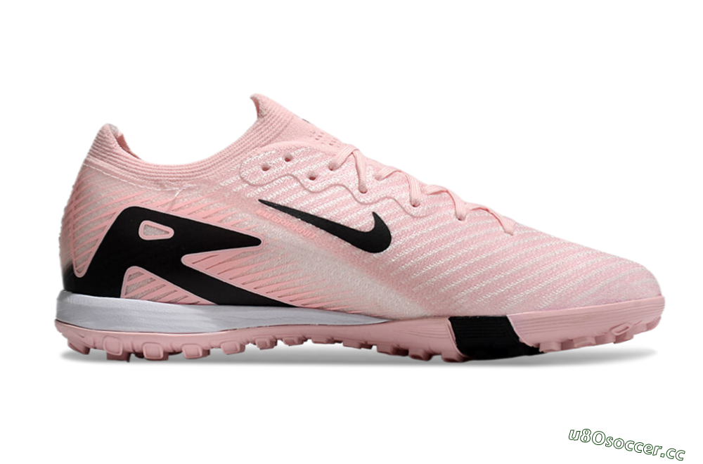 Unisex Nike Air Zoom Mercurial Vapor 16 Elite TF Artificial Turf Low-Tops Football Shoes - Pink/Black/White 7