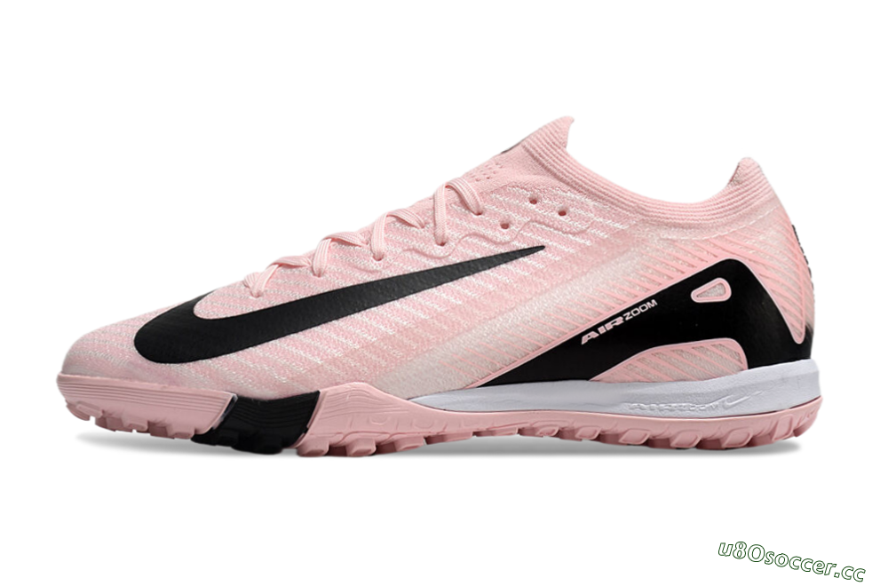 Unisex Nike Air Zoom Mercurial Vapor 16 Elite TF Artificial Turf Low-Tops Football Shoes - Pink/Black/White 0